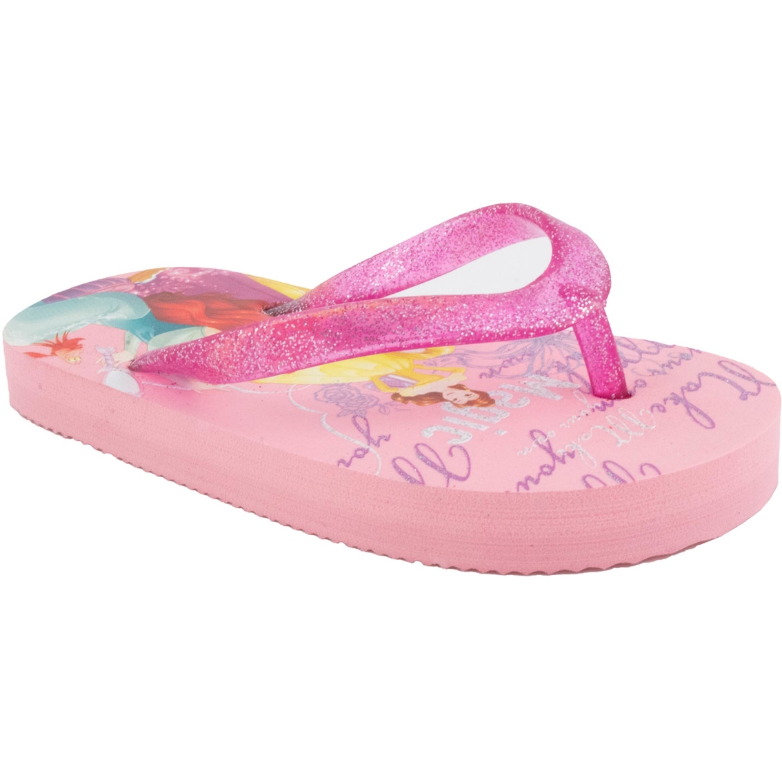 Disney Princess Pre School Girls Flip Flops | Sandals | Shoes | Shop ...