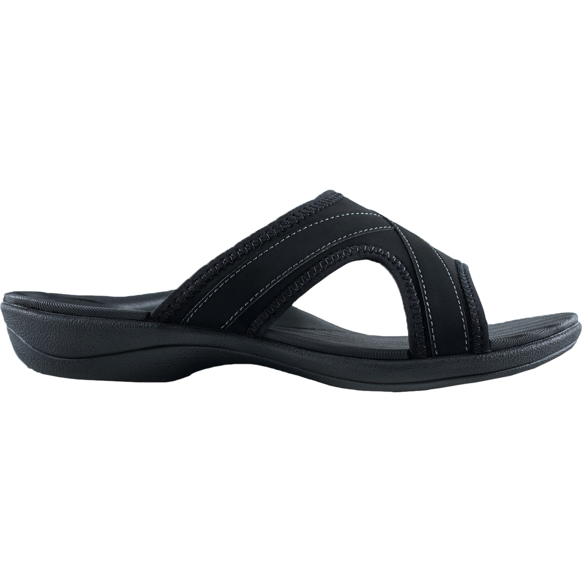Powerstep Women's Fusion Orthotic Recovery Slides | Flats | Shoes ...