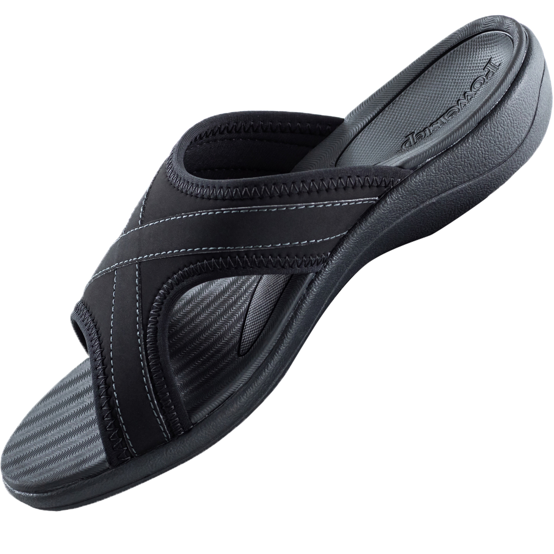Powerstep Women's Fusion Orthotic Recovery Slides | Flats | Shoes ...