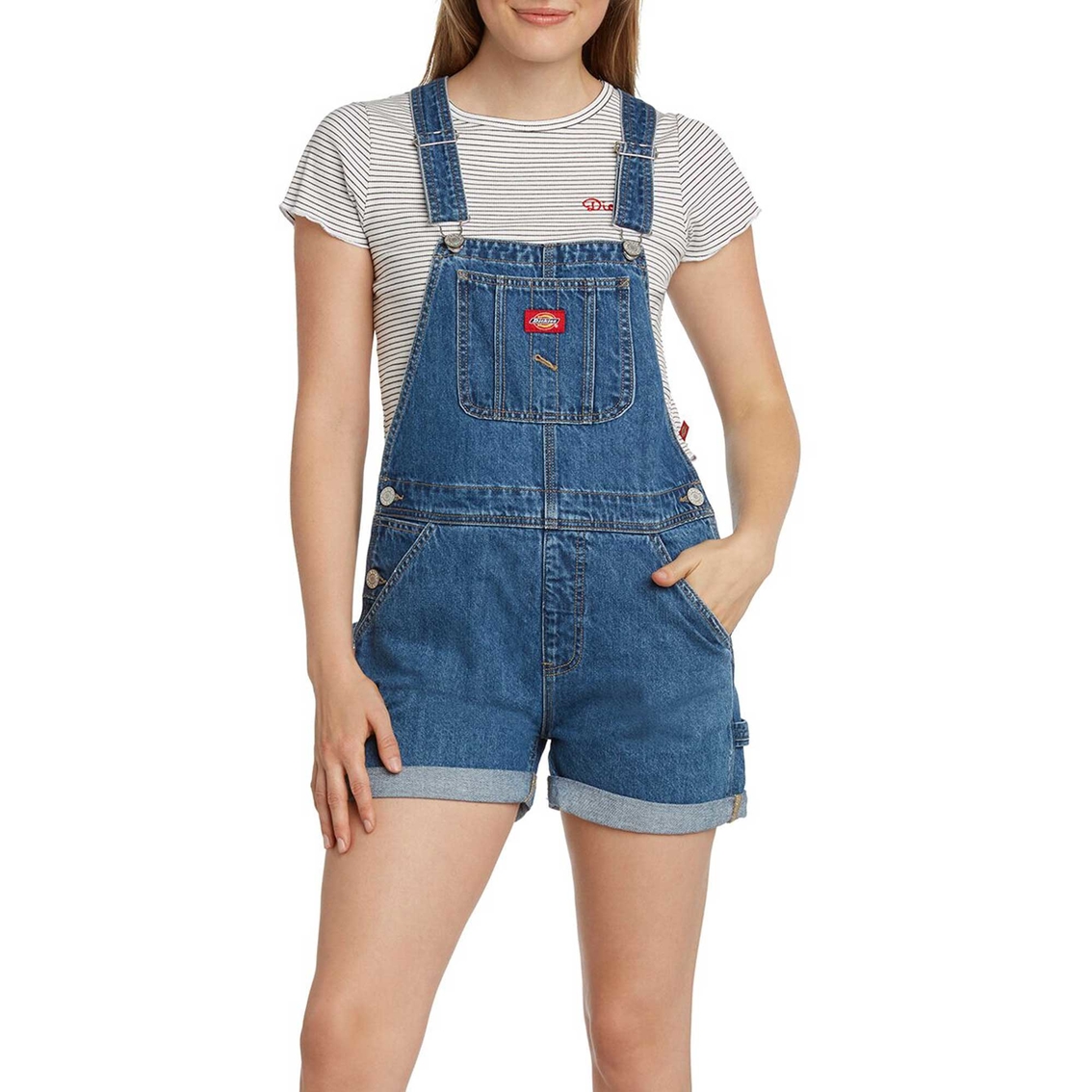 dickies overall shorts