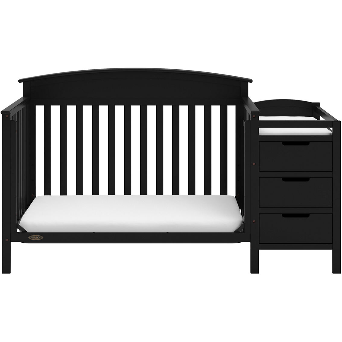 Graco Benton 4 in 1 Convertible Crib and Changer - Image 4 of 8