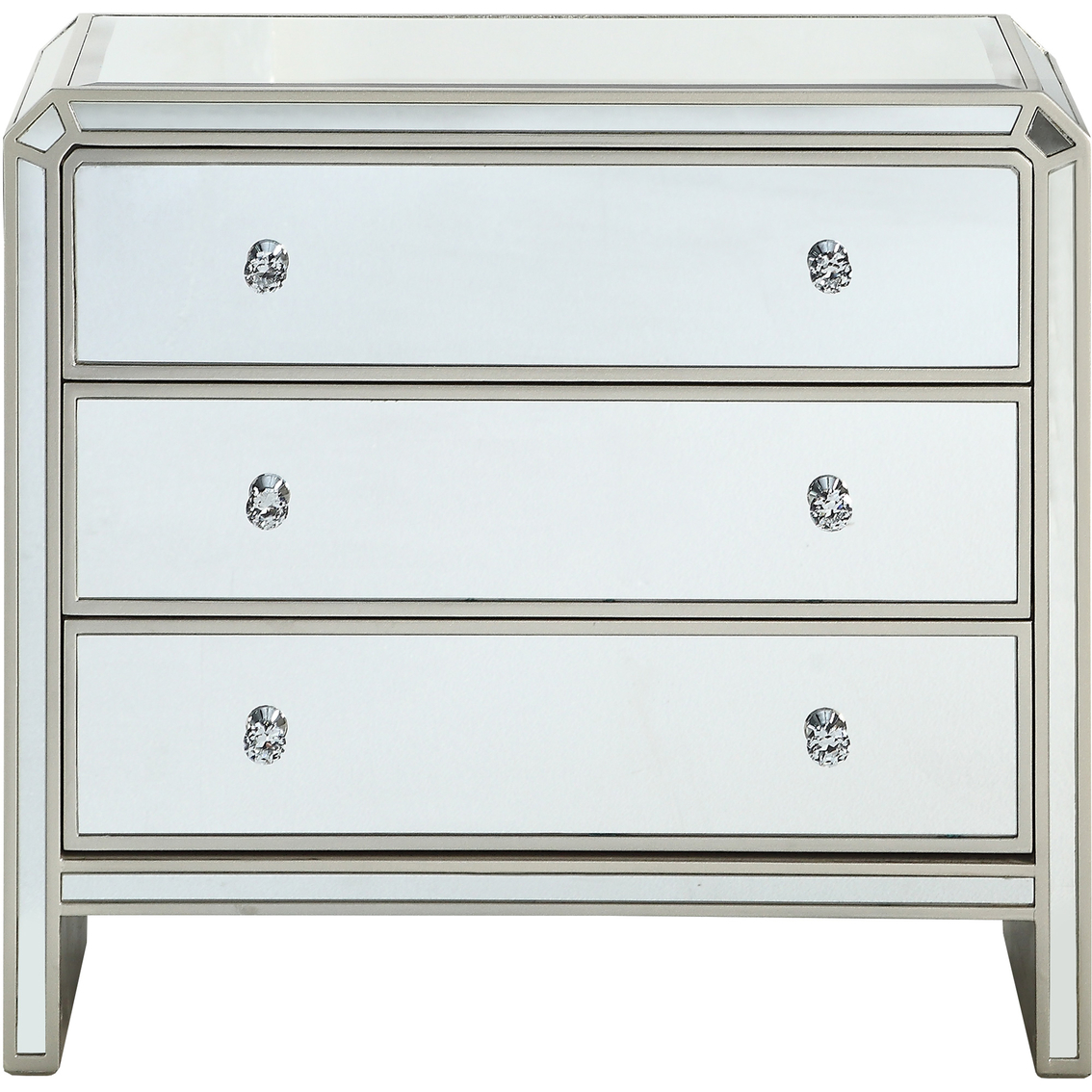 Coast To Coast Accents Reflections 3 Drawer Chest | Dressers ...