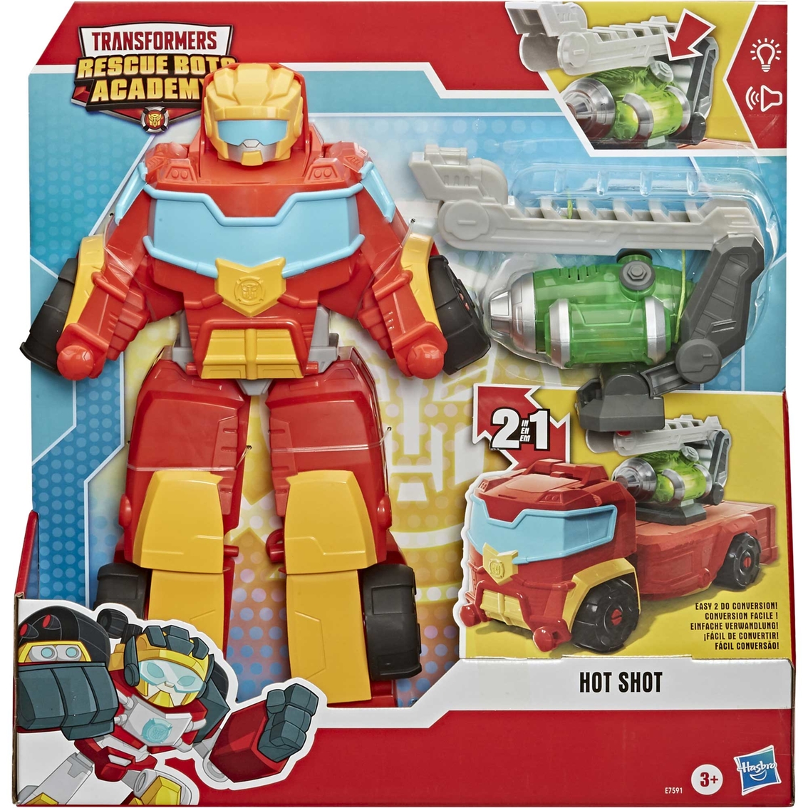 Transformers Rescue Bots Academy Playskool Heroes ~~ HOT SHOT ~~~ FAST POST 