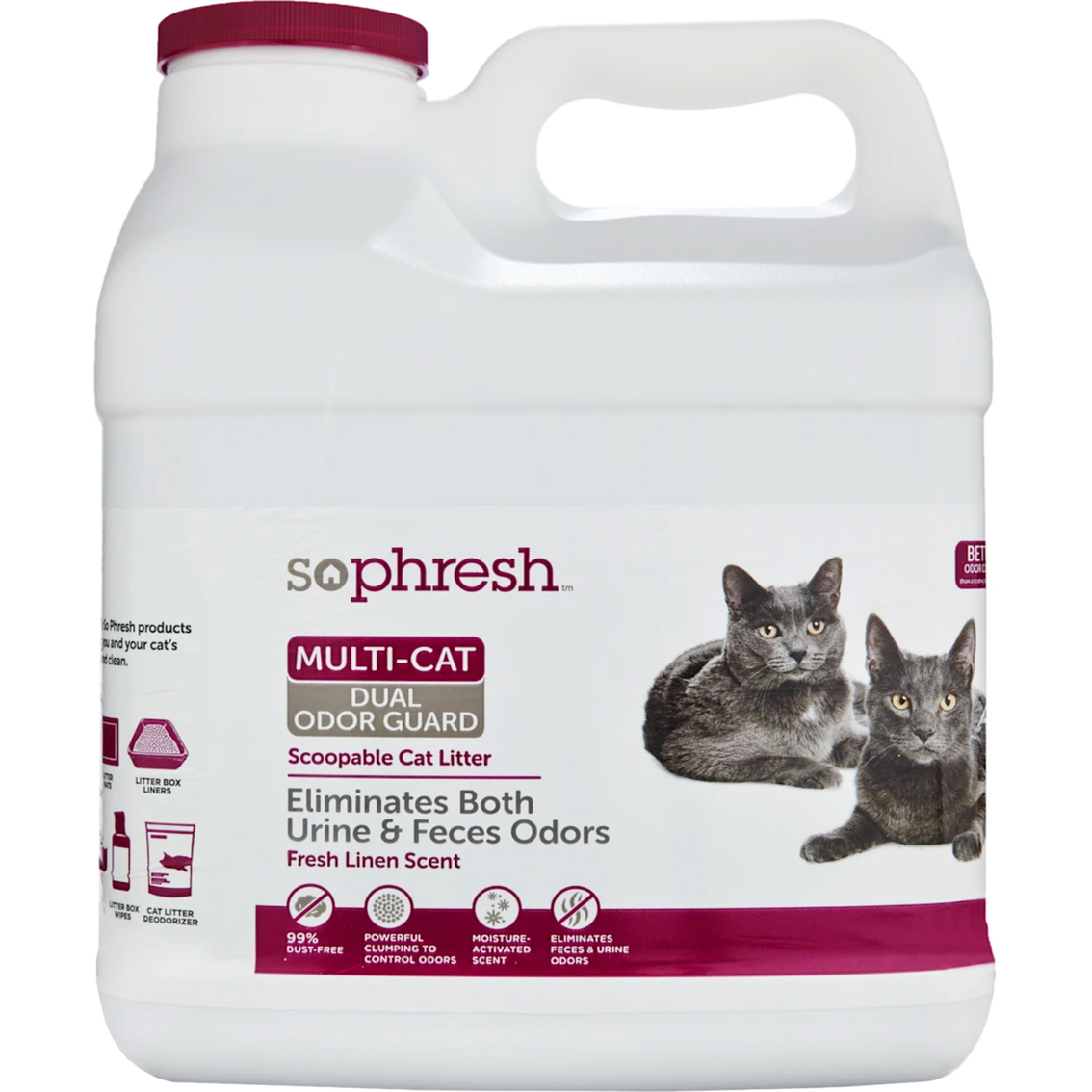 So Phresh Dual Odor Guard Scoopable Cat Litter 16 Lb. Litter & Waste