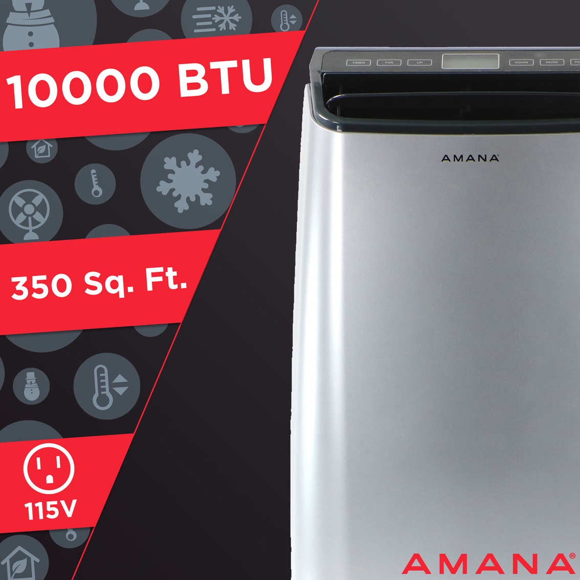 Amana Portable Air Conditioner - Image 2 of 2