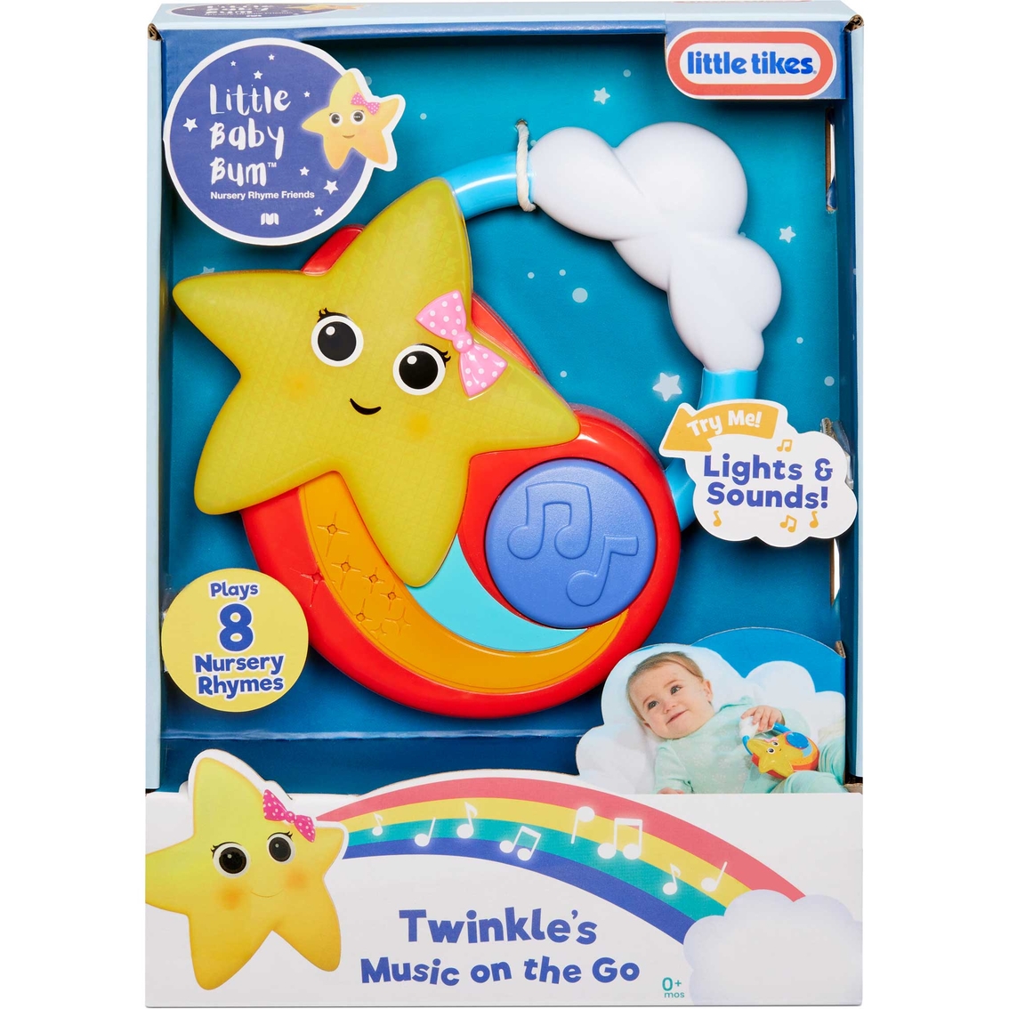 Little Tikes Little Baby Bum Twinkle's Music on the Go Infant Toy - Image 8 of 10