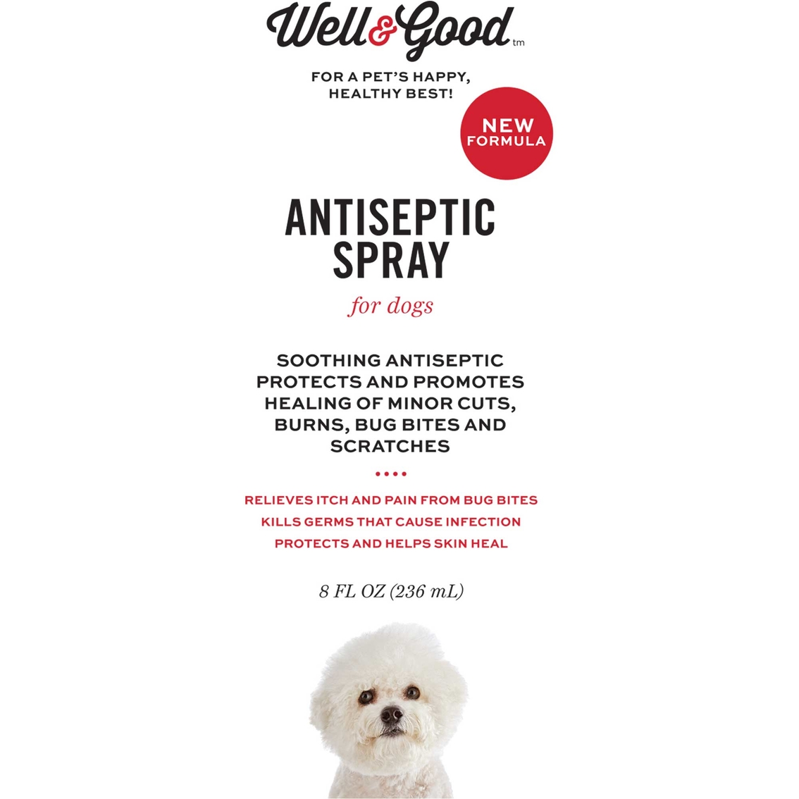 Well & Good Dog Antiseptic Spray 8 oz. - Image 2 of 2