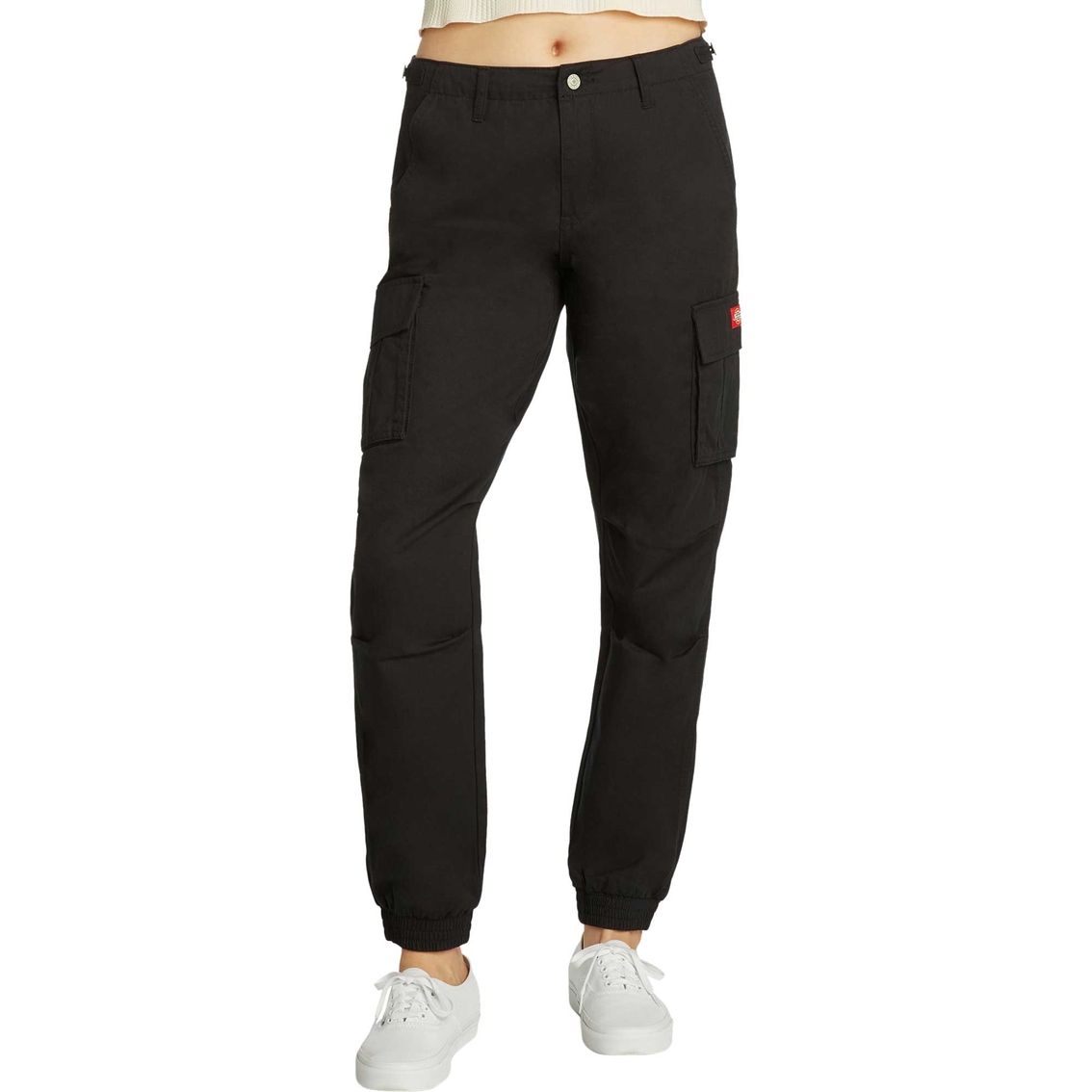 Dickies Girl Juniors Cargo Utility Joggers, Pants, Clothing & Accessories