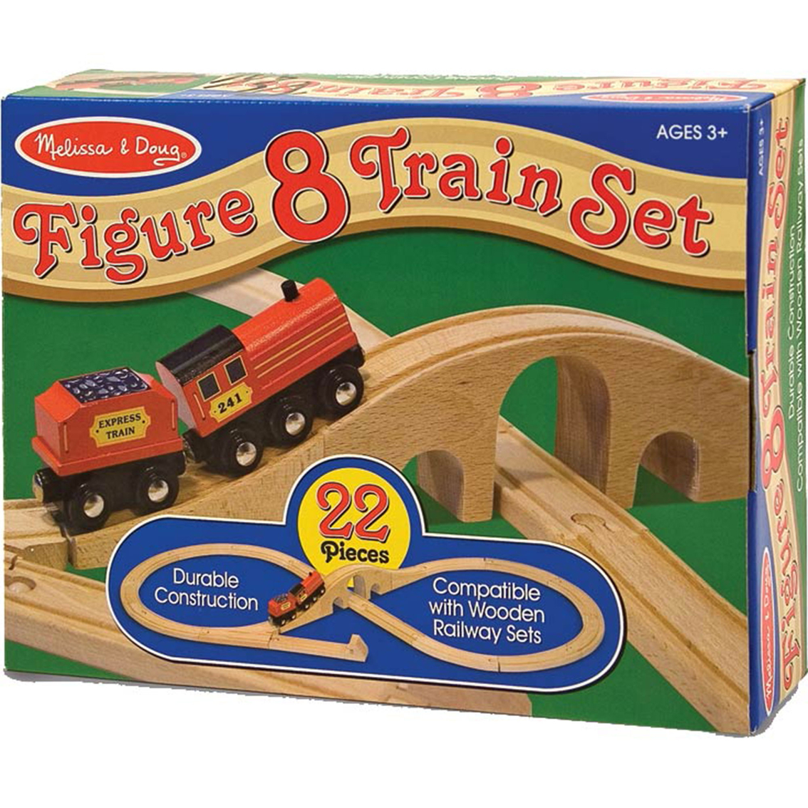 Melissa And Doug Figure 8 Train Set Trains And Train Sets Baby And Toys