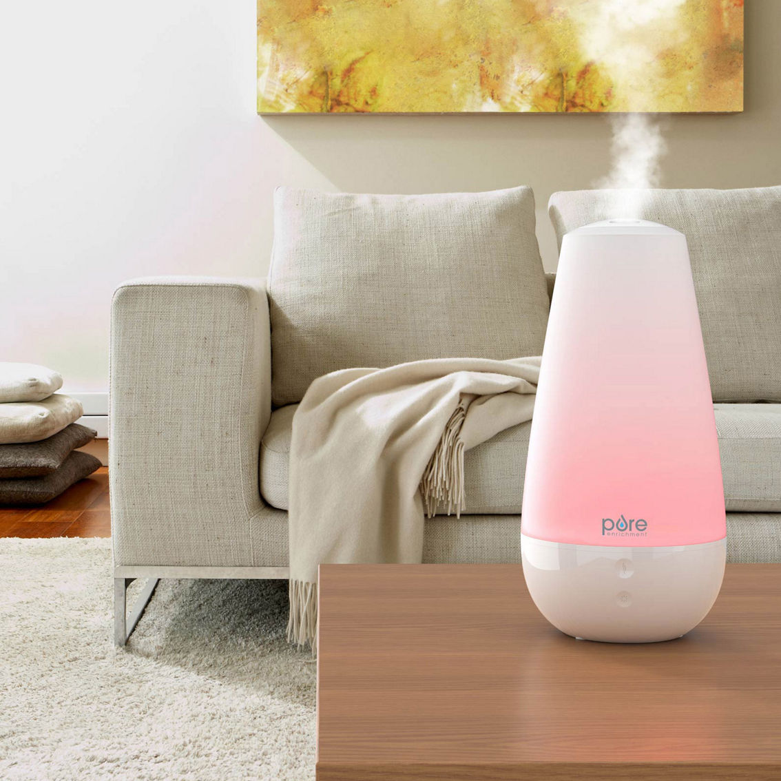 Pure Enrichment PureSpa XL 3-In-1 Aroma Diffuser Humidifier and Mood Light - Image 2 of 6