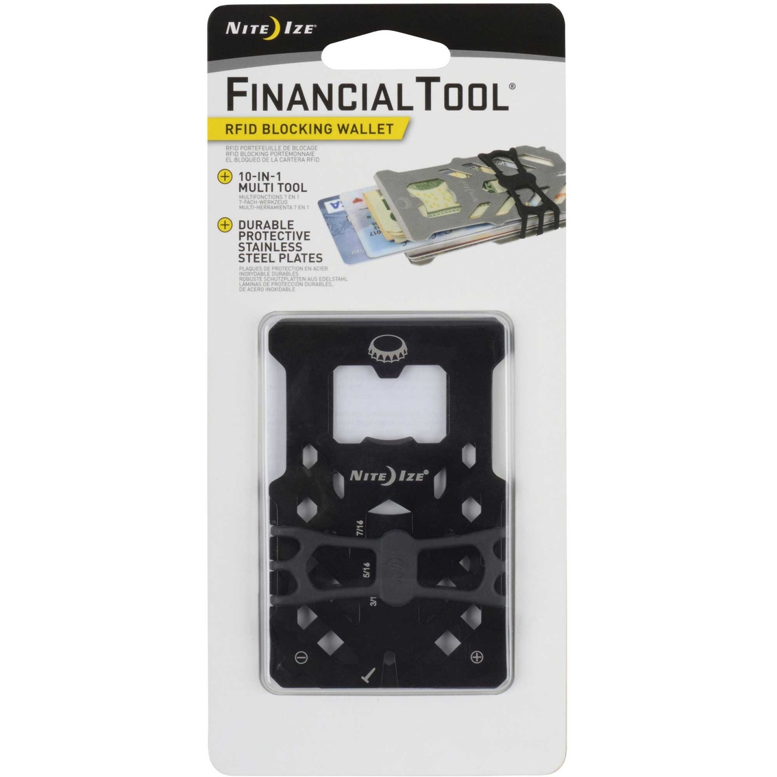 7-IN-1 Wallet Multi Tools Holding money pocket Card Holder Smart Wallet Nite Ize 