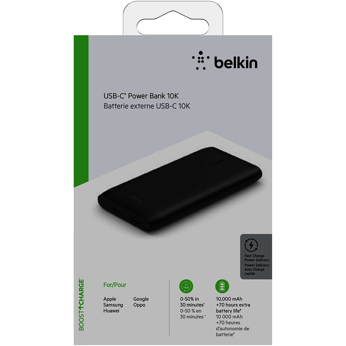 Belkin Boost CHARGE Power Bank Charger Fast Battery Charging 10000