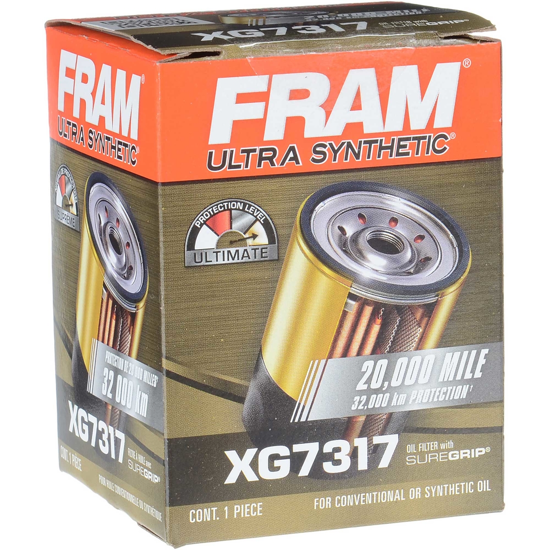 Fram Ultra Synthetic Oil Filter Spin-on, Replacement Parts, Patio, Garden  & Garage
