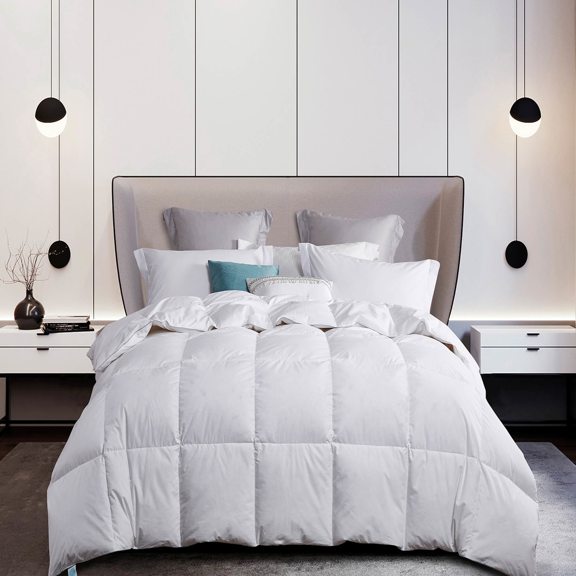 Martha Stewart Collection White Goose Down and Feather Comforter - Image 1 of 4
