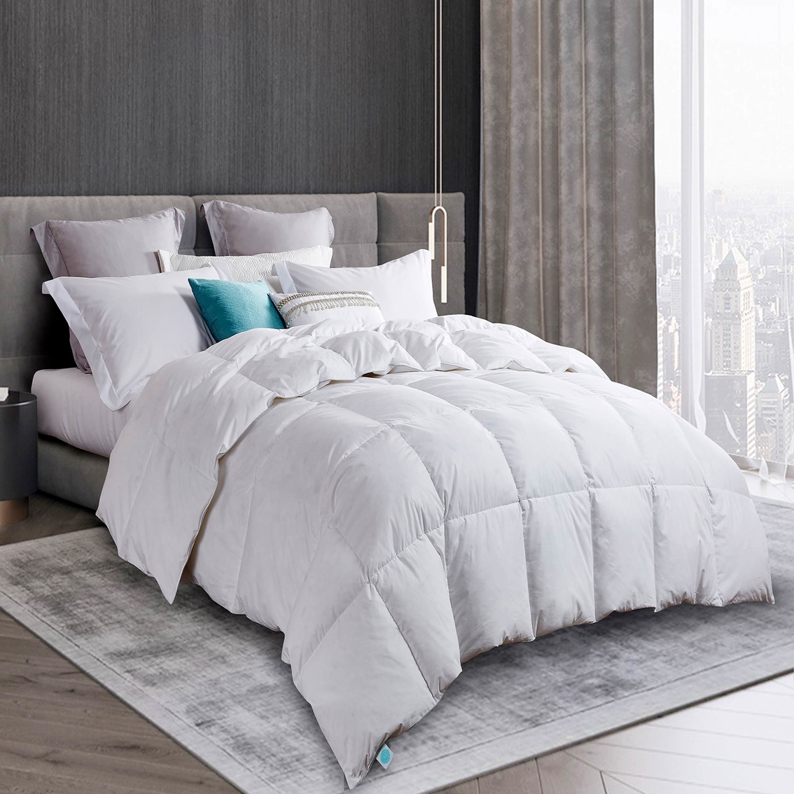 Martha Stewart Collection White Goose Down and Feather Comforter - Image 4 of 4