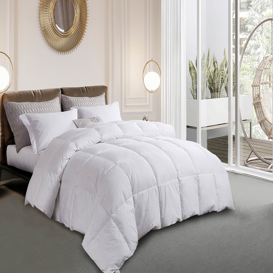 Martha Stewart Collection White Goose Feather and Down Comforter - Image 4 of 4