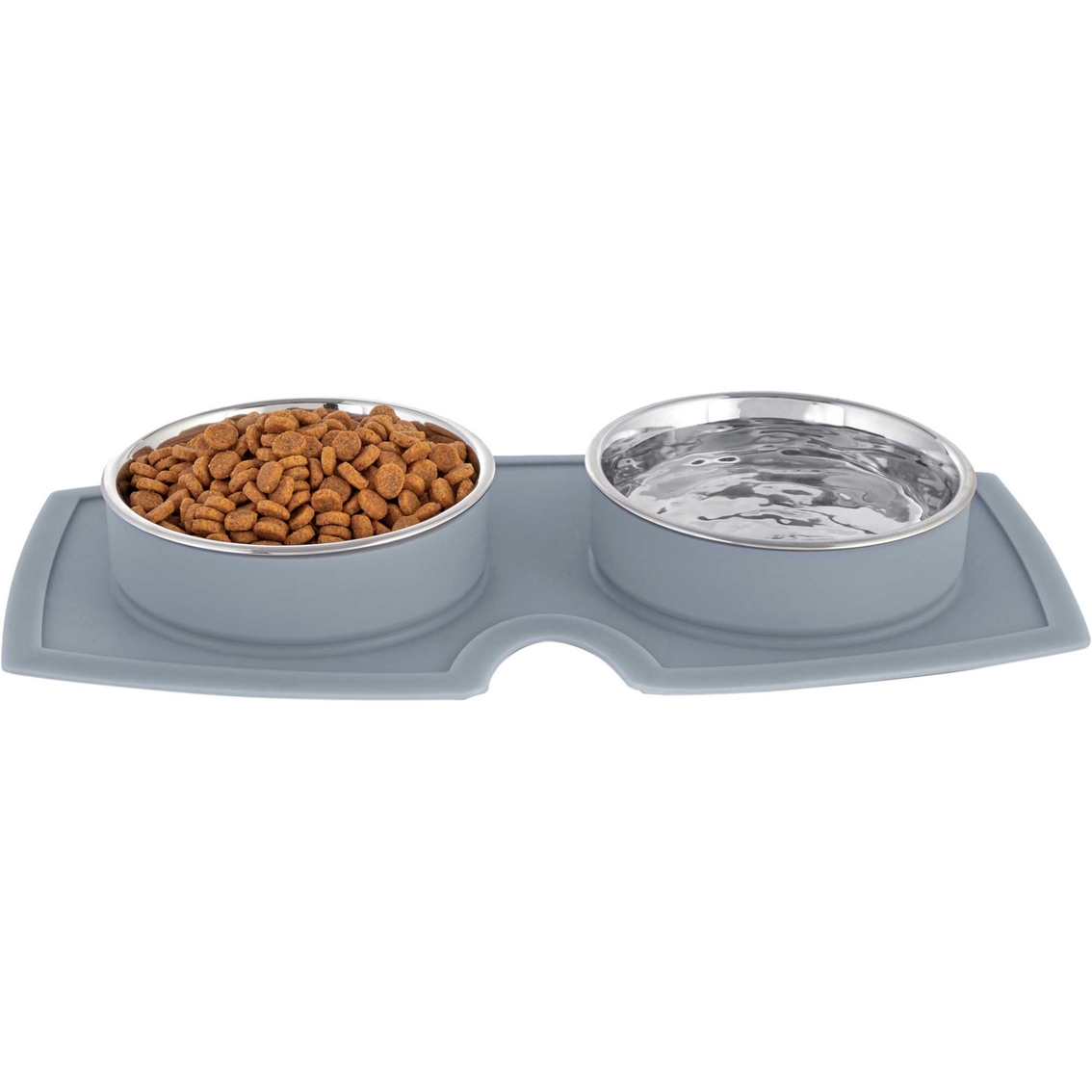 Harmony Silicone Double Diner Dog Bowl Set, 2.1 Cup - Image 3 of 3