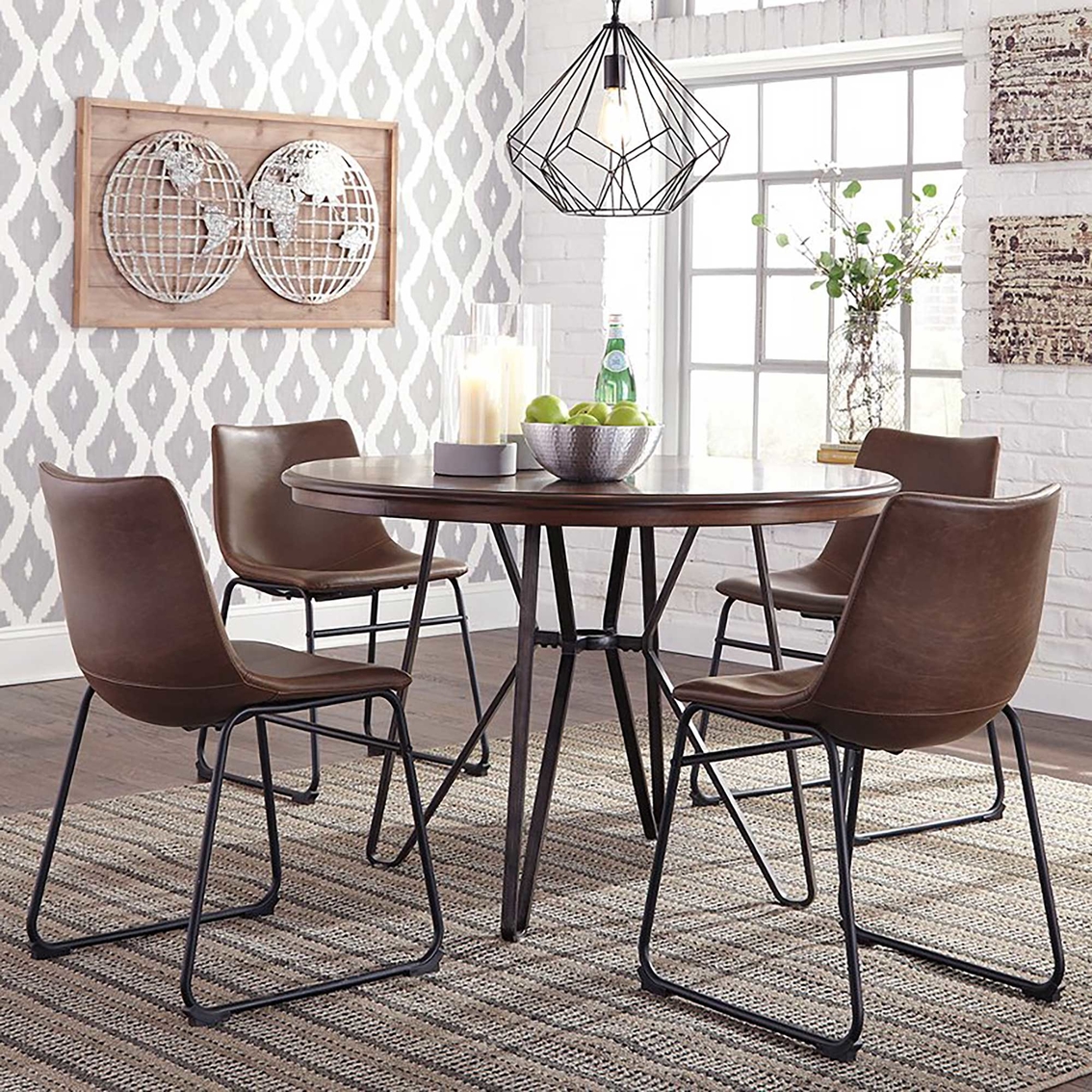 Signature Design by Ashley Centiar Collection Dining 5 pc. Set - Image 5 of 6