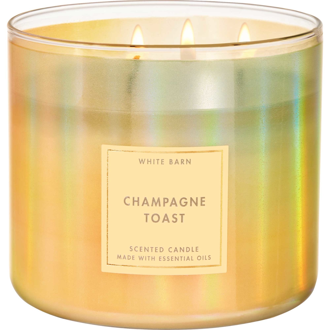 Champagne Toast 3 Wick Candle 