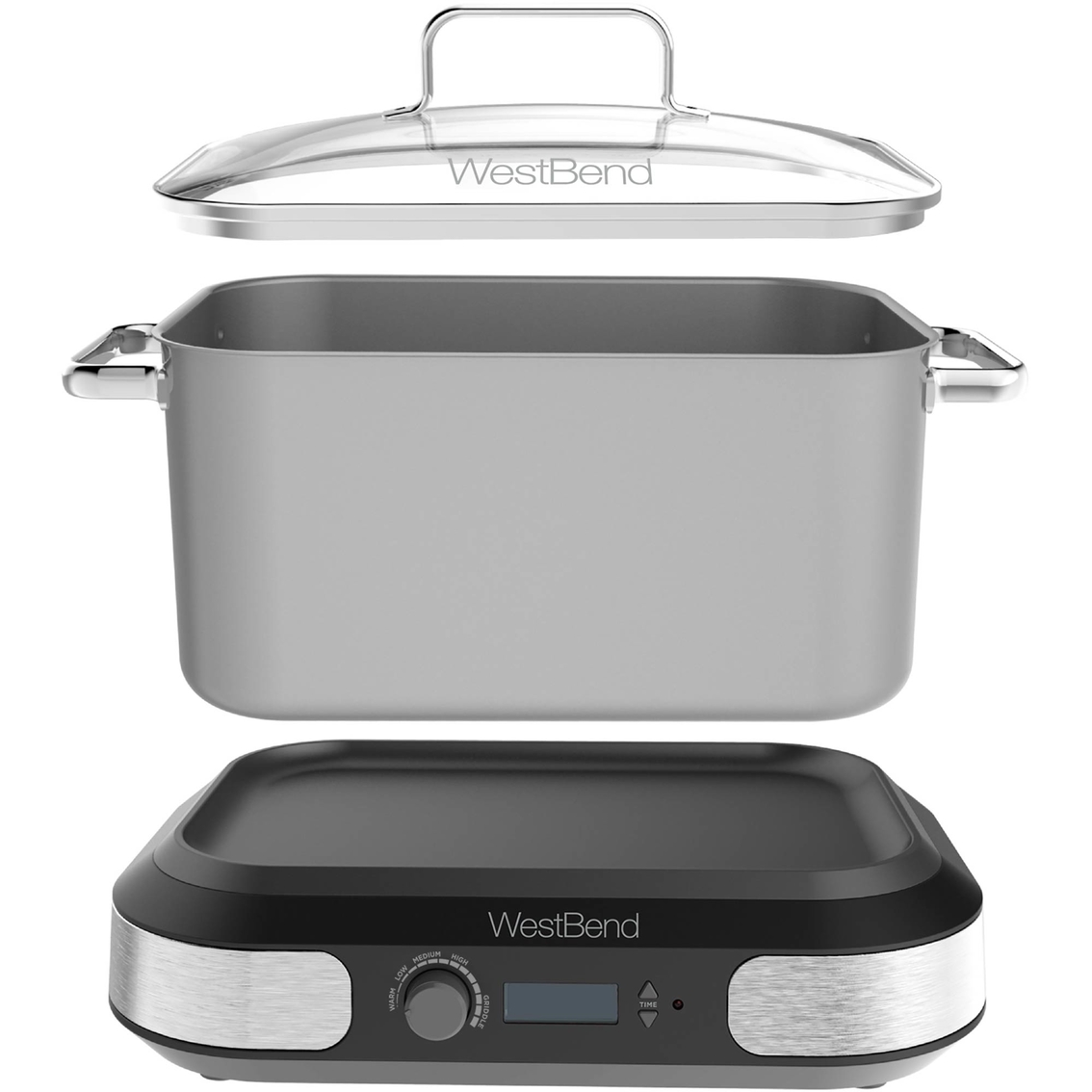 West Bend 6 Qt Digital Versatility™ Cooker w/Roasting Rack & Reviews