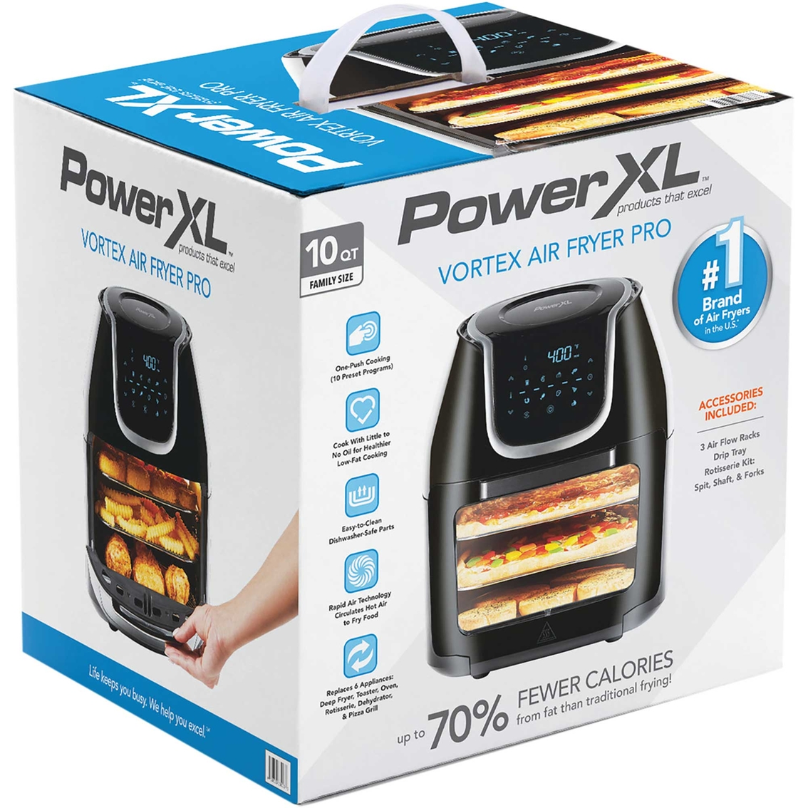 PowerXL Vortex Pro 6 Qt Air Fryer 