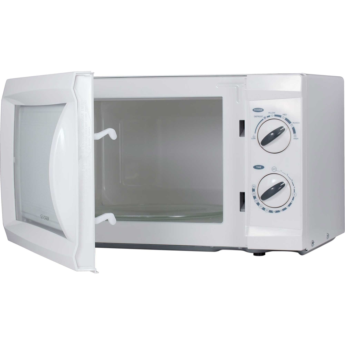 Commercial Chef .6 cu. ft. Counter Top Microwave - Image 3 of 8