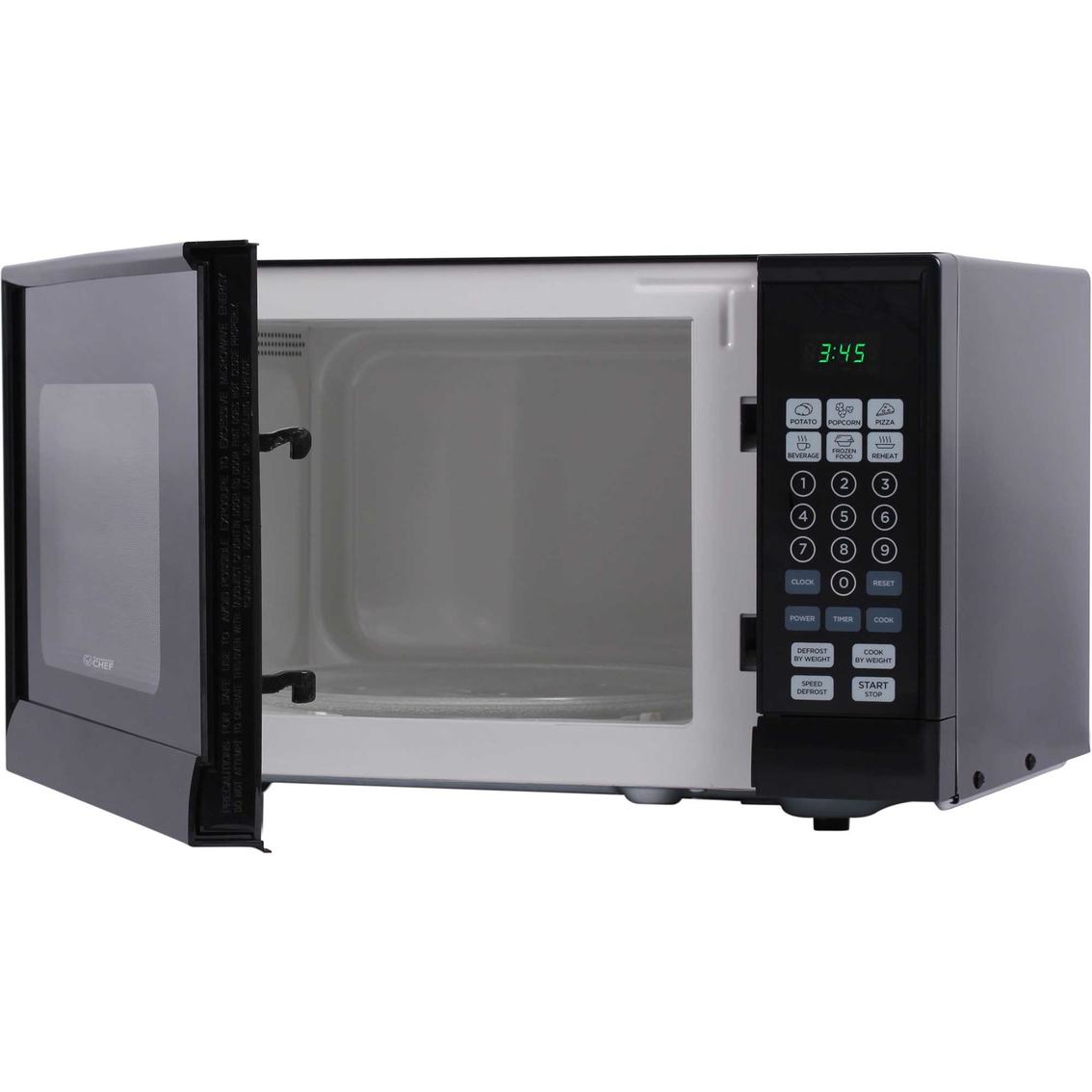 Commercial Chef .9 cu. ft. Counter Top Microwave - Image 3 of 7