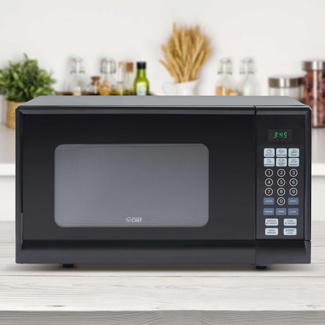 Commercial Chef .9 cu. ft. Counter Top Microwave - Image 6 of 7