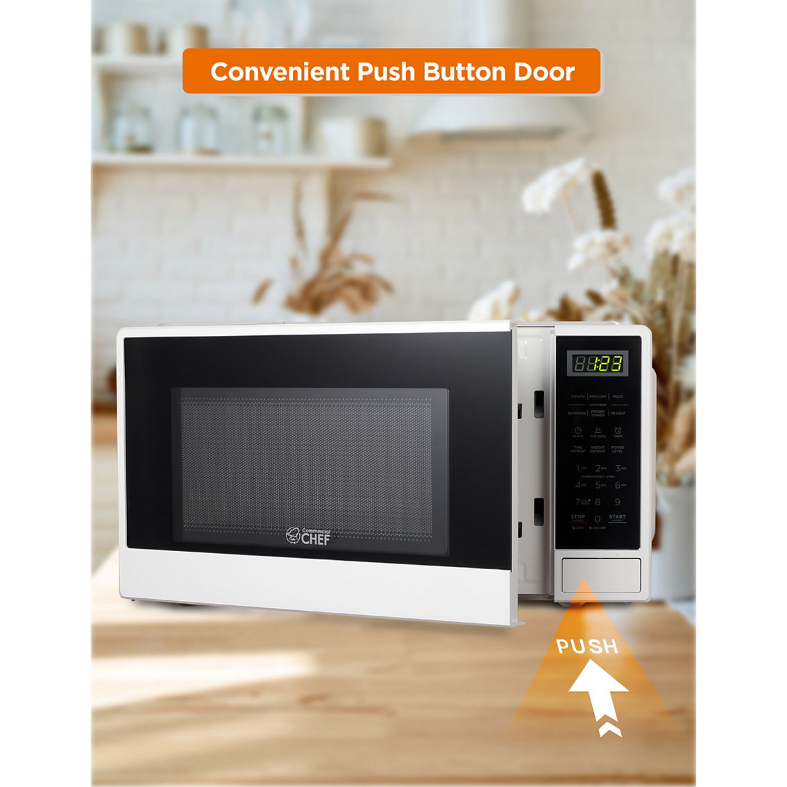 Commercial Chef 1.1 cu. ft. Counter Top Microwave - Image 2 of 7