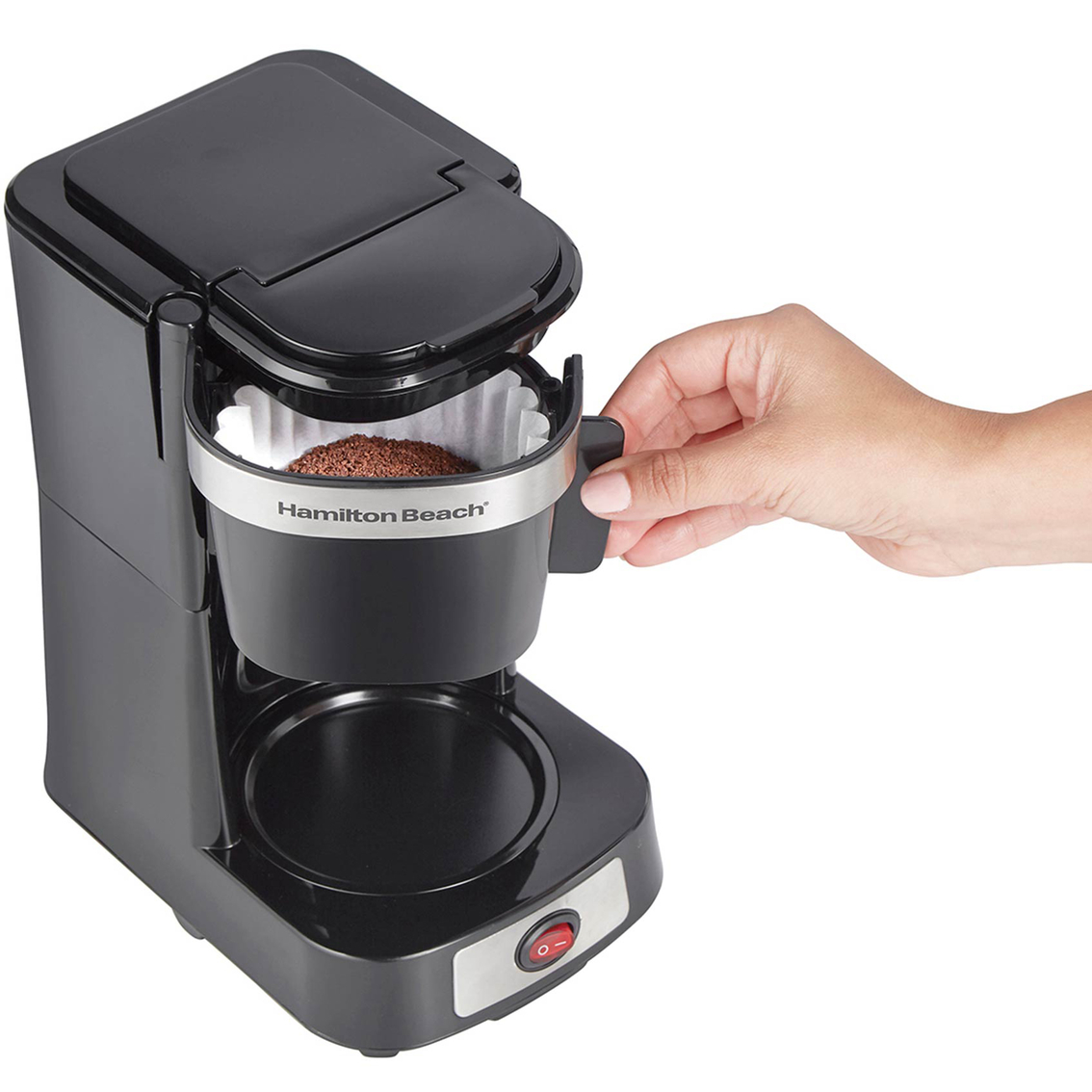  Hamiton Beach 12 Cup Compact Programmable Drip Coffee
