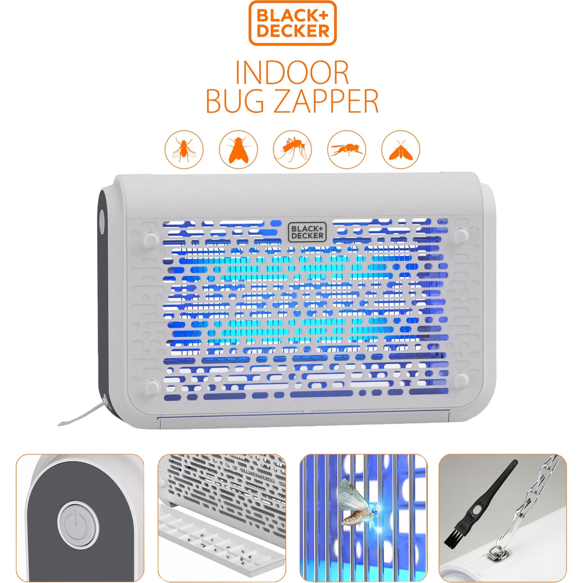 BLACK+DECKER 20-Watt Indoor/Outdoor (Non-Toxic) Bug Zapper in the Insect  Traps department at