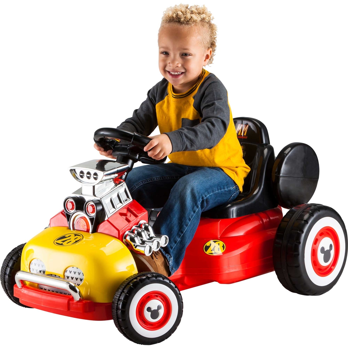 👦🚗Voiture Mickey 6V Hot Rod Ride On 800010941 Feber 100 x 68 x 53 cm👧🚕  — BRYCUS