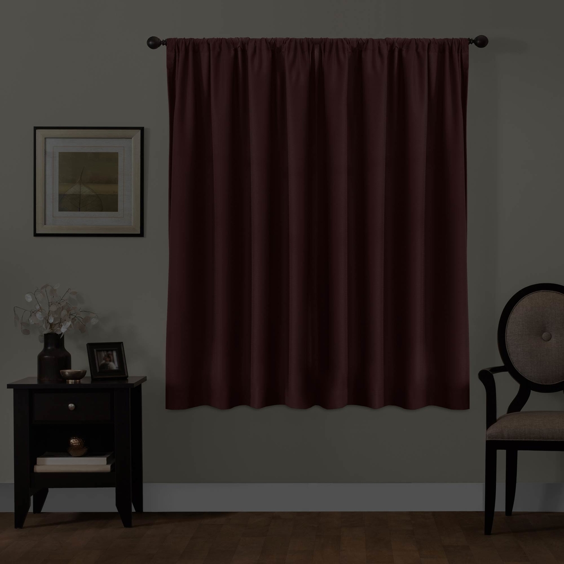 Maytex Julius Smart Curtains Ultimate Light Blocker 100% Blackout Window Panel - Image 2 of 6