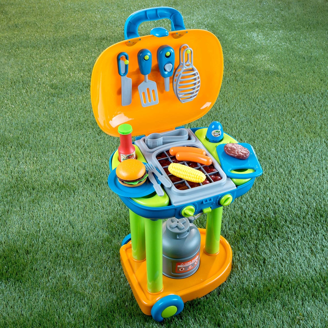 Hey! Play! Grill BBQ Food and Tools Playset - Image 9 of 9
