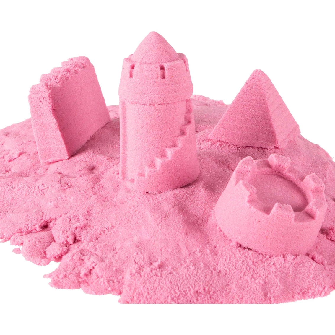 Hey! Play! 2 lb. Pink Moldable Kinetic Sand Play Activity Set - Image 3 of 7