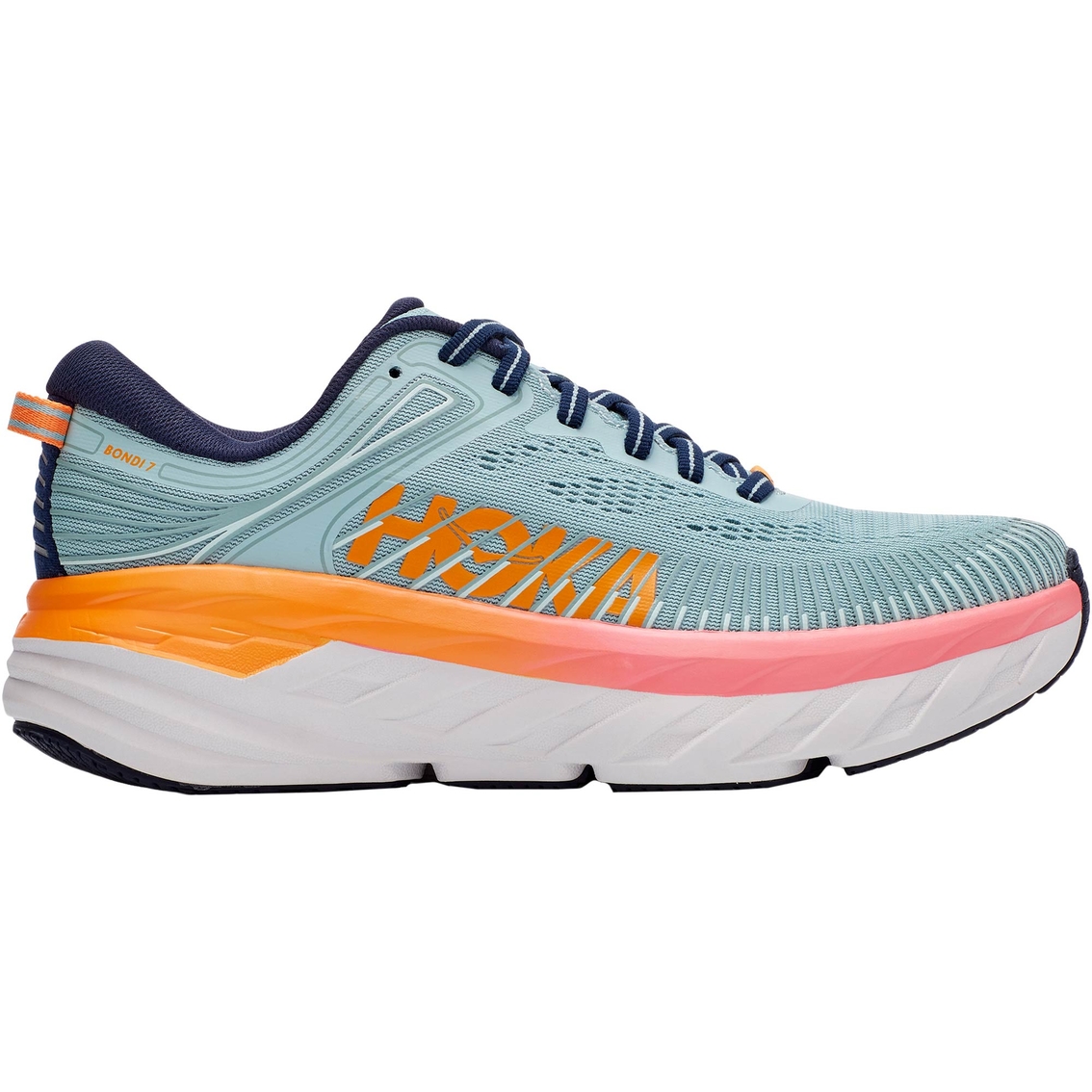 Hoka Women's Bondi 7 Running Shoes | Women's Athletic Shoes | Shoes ...