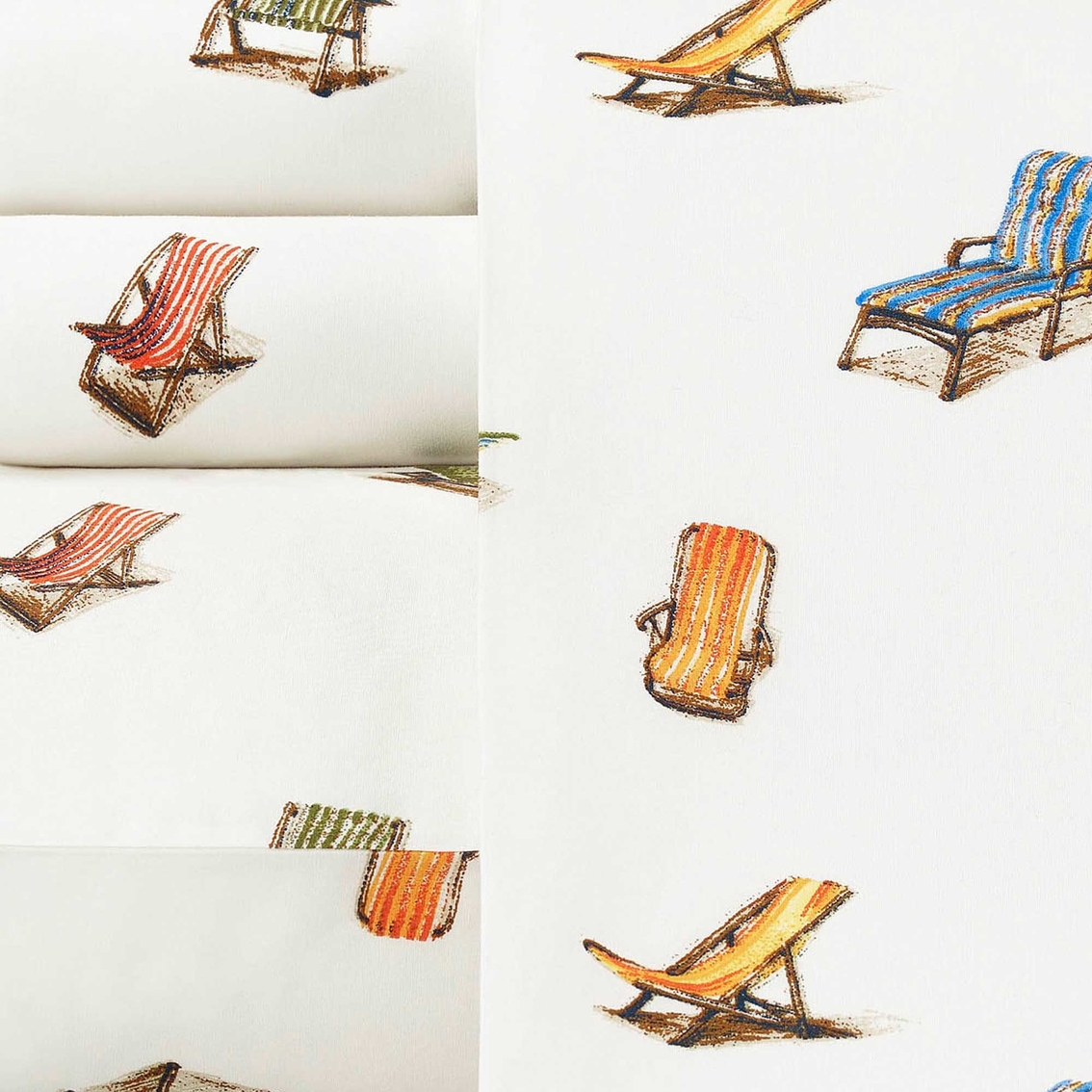Tommy Bahama Beach Chairs Sheet Set - Image 3 of 3