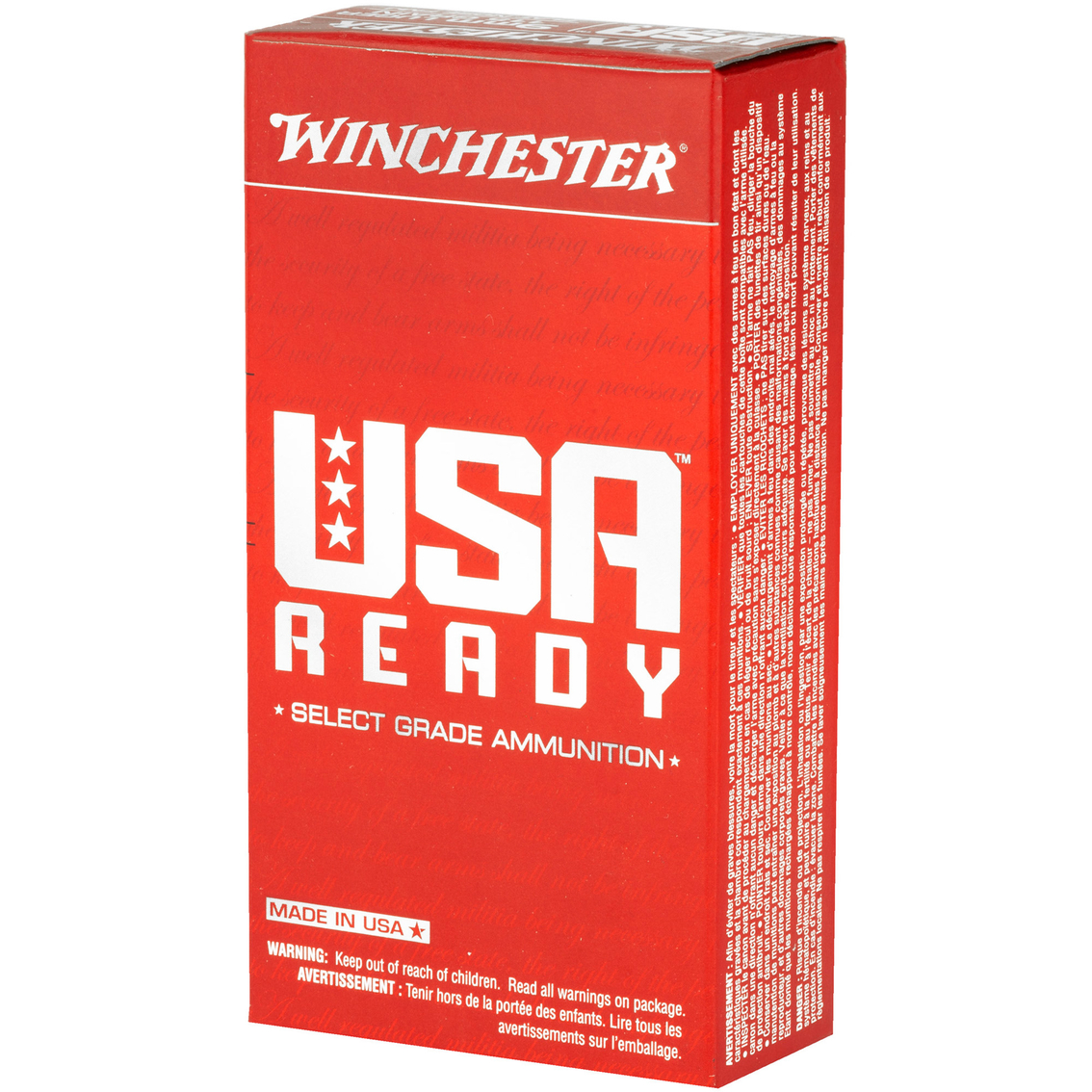 Winchester USA Ready 9mm 115 Gr. FMJ 50 Rounds - Image 3 of 4