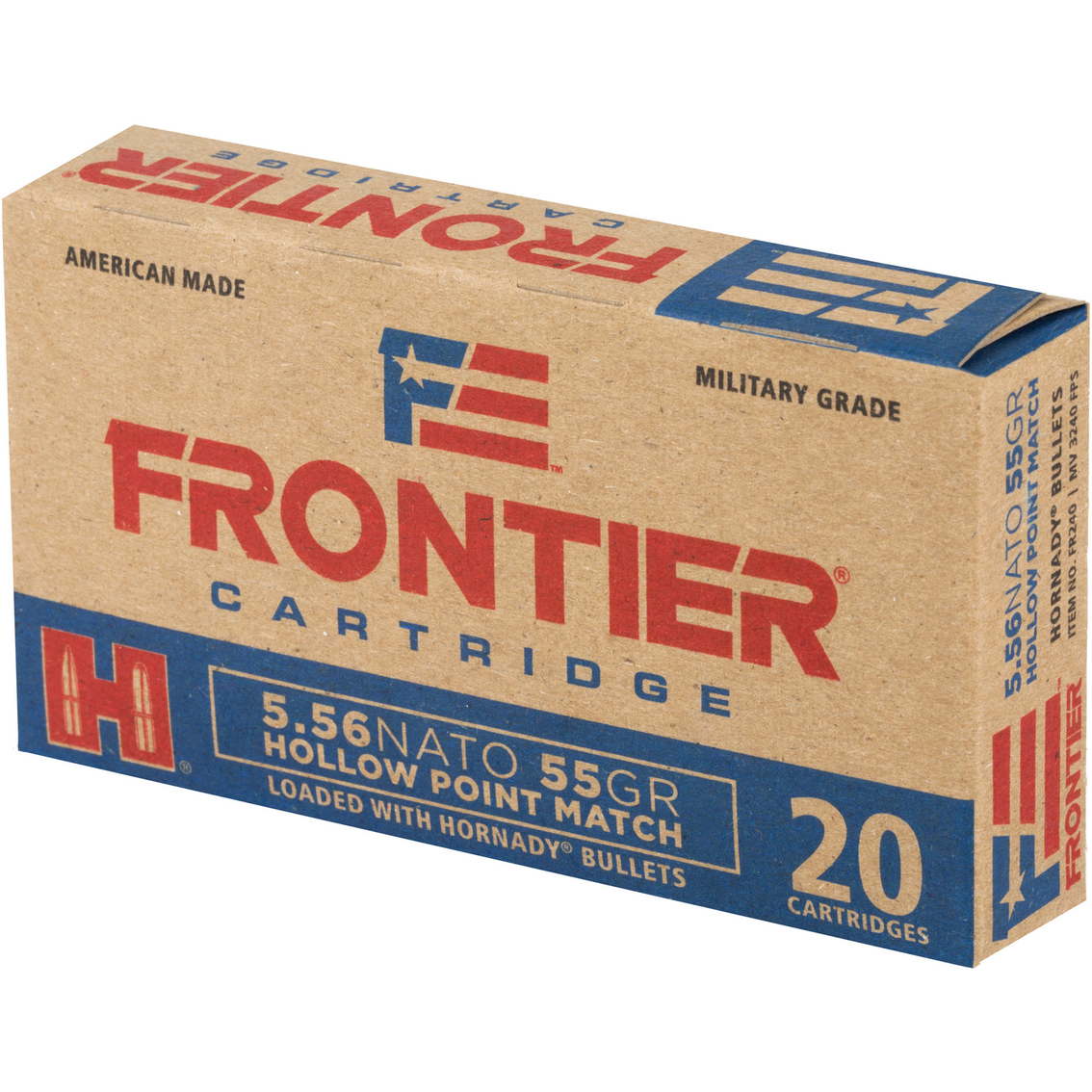 Frontier 5.56 NATO 55 Gr. HP Match, 20 Rnd - Image 3 of 4
