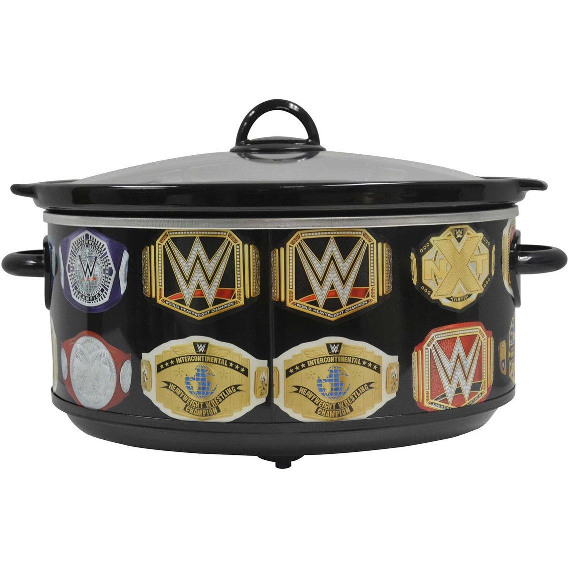 Uncanny Brands WWE Championship Belt 2 QT Slow Cooker- Removable
