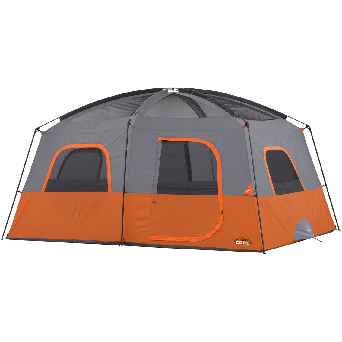 Core Equipment 10 Person Straight Wall Cabin Tent, Tents