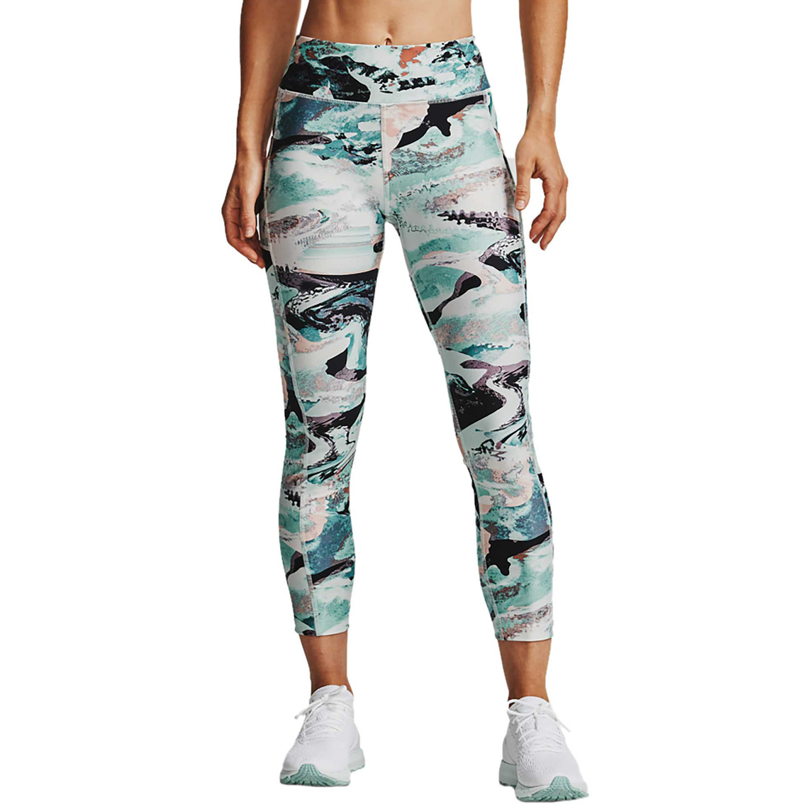 Under Armour Hg Armour Printed Ankle Crop, Pants, Clothing & Accessories