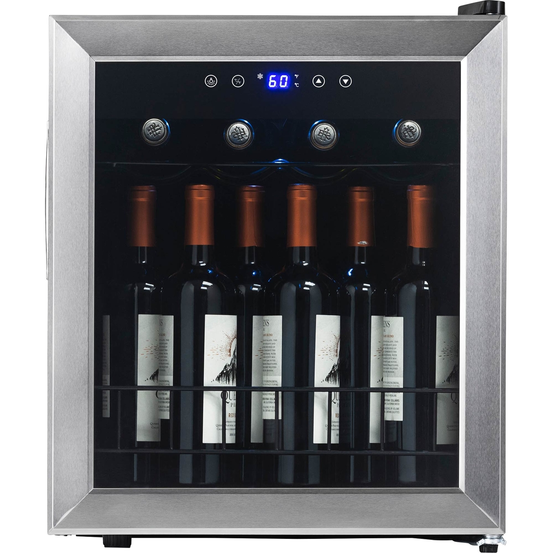 NewAir 16 Bottle Single Zone Freestanding Wine Cooler - Image 2 of 9