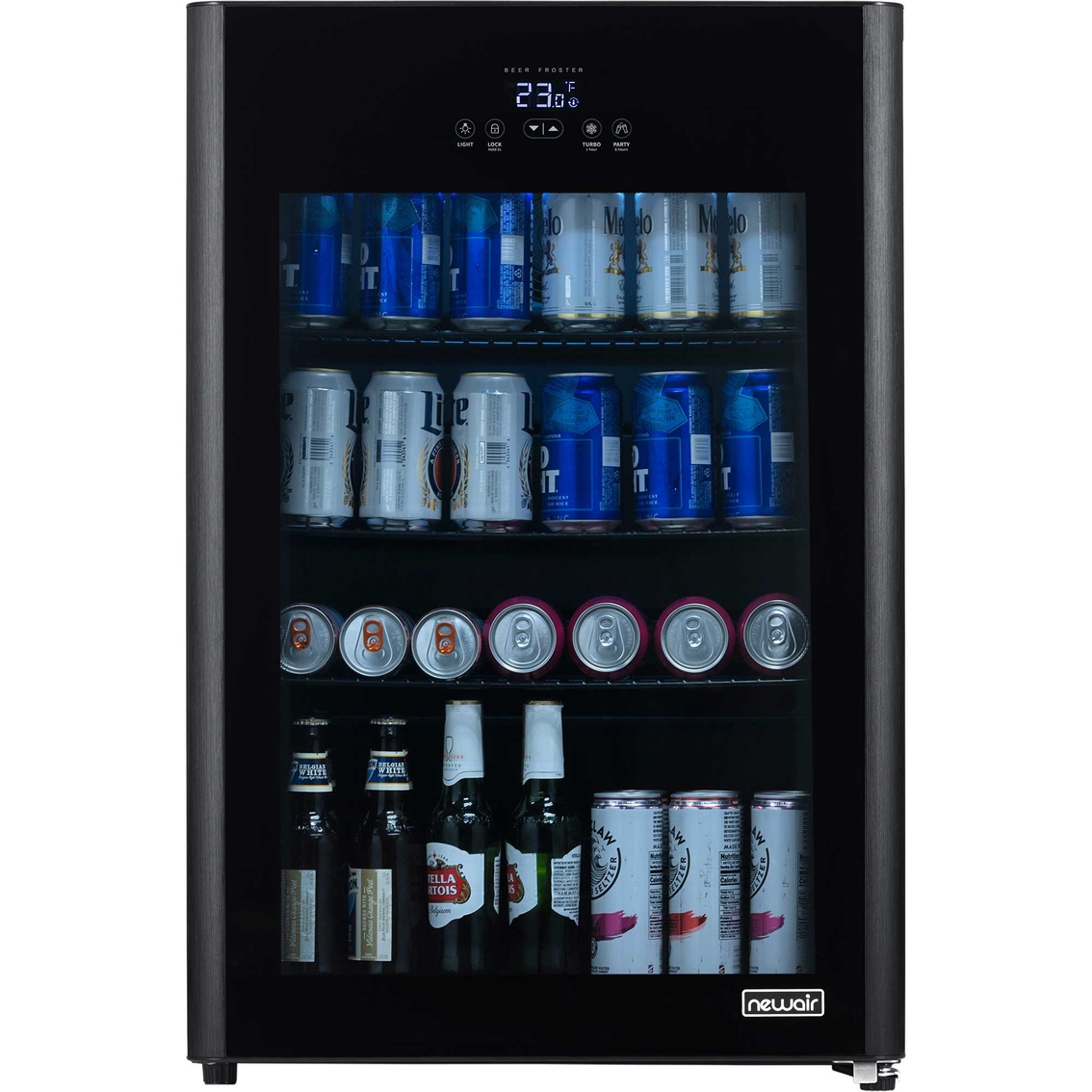NewAir Froster 125 Can Freestanding Beer Fridge with Party and Turbo Modes - Image 2 of 10