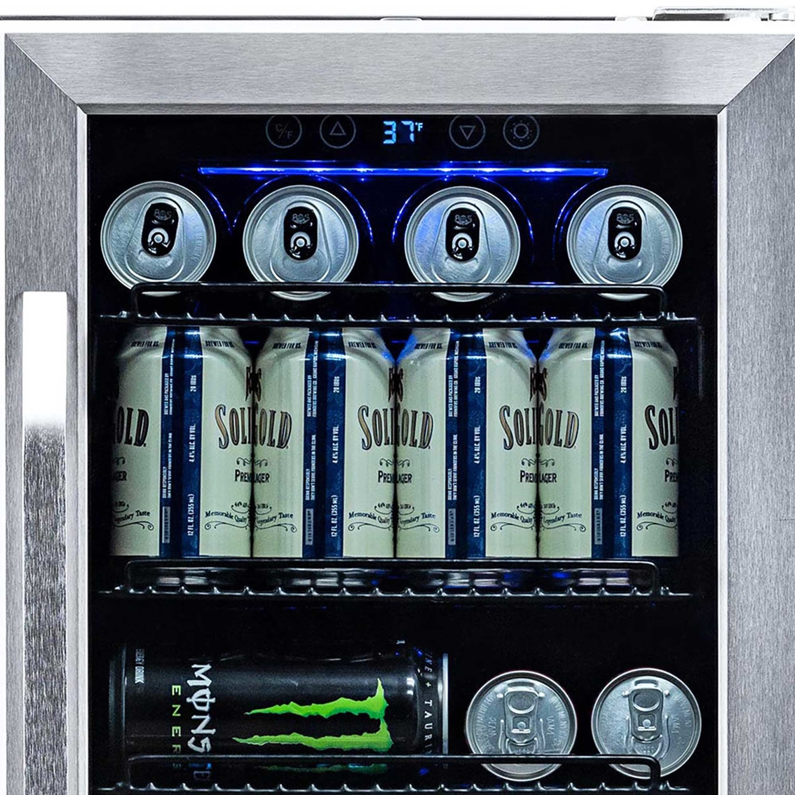 NewAir 15 in. 96 Can Beverage Cooler - Image 9 of 10