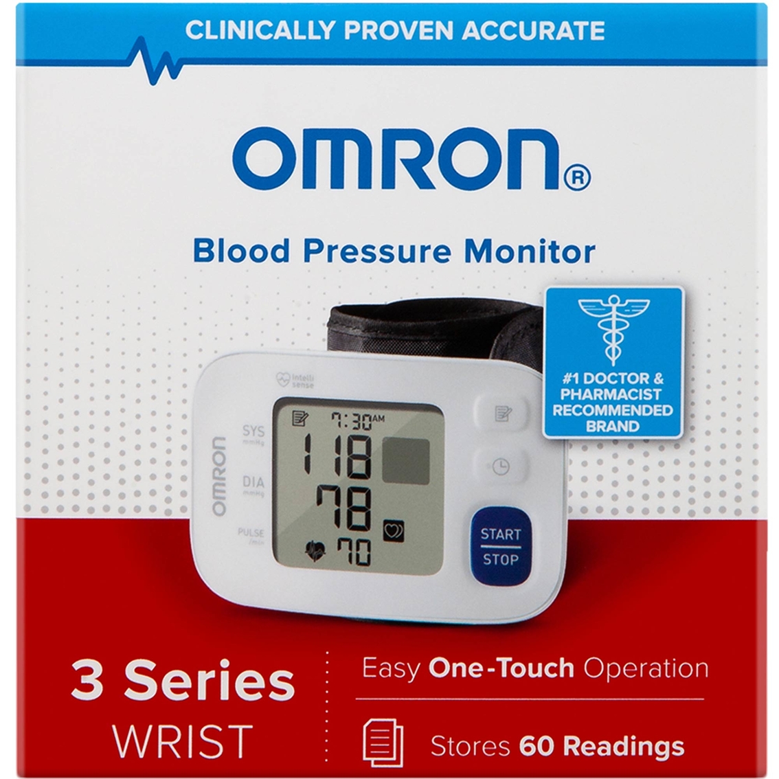 Omron 3 Series Wrist Digital Blood Pressure Monitor - Image 3 of 4