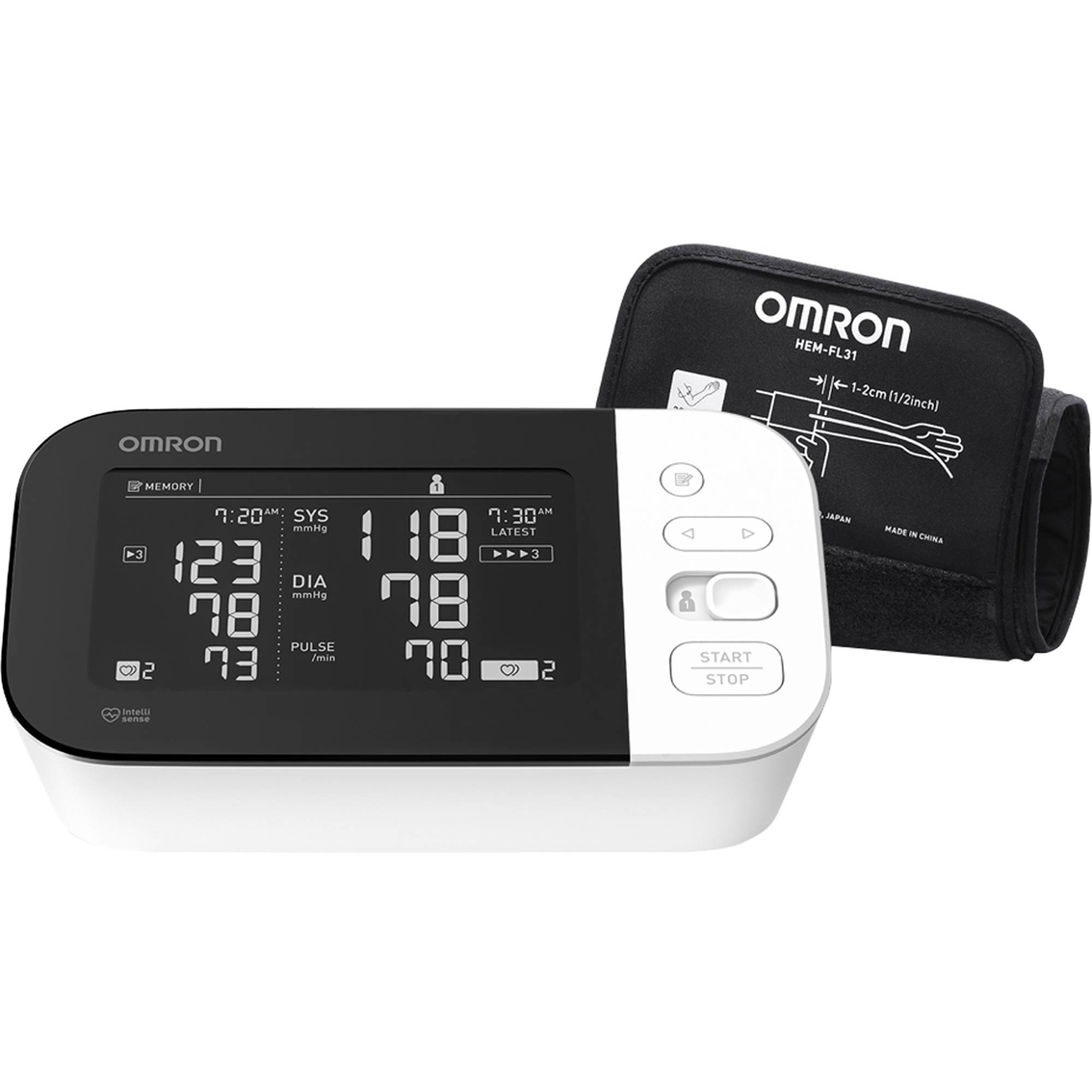  OMRON Gold Blood Pressure Monitor, Portable Wireless Wrist  Monitor, Digital Bluetooth Blood Pressure Machine, Stores Up To 200  Readings for Two Users (100 each) : Health & Household