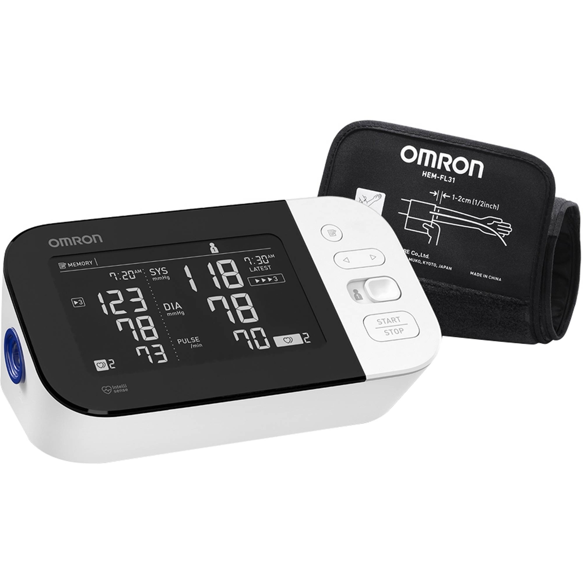Omron 10 Series Digital Blood Pressure Monitor With Bluetooth, Monitoring  & Testing, Beauty & Health