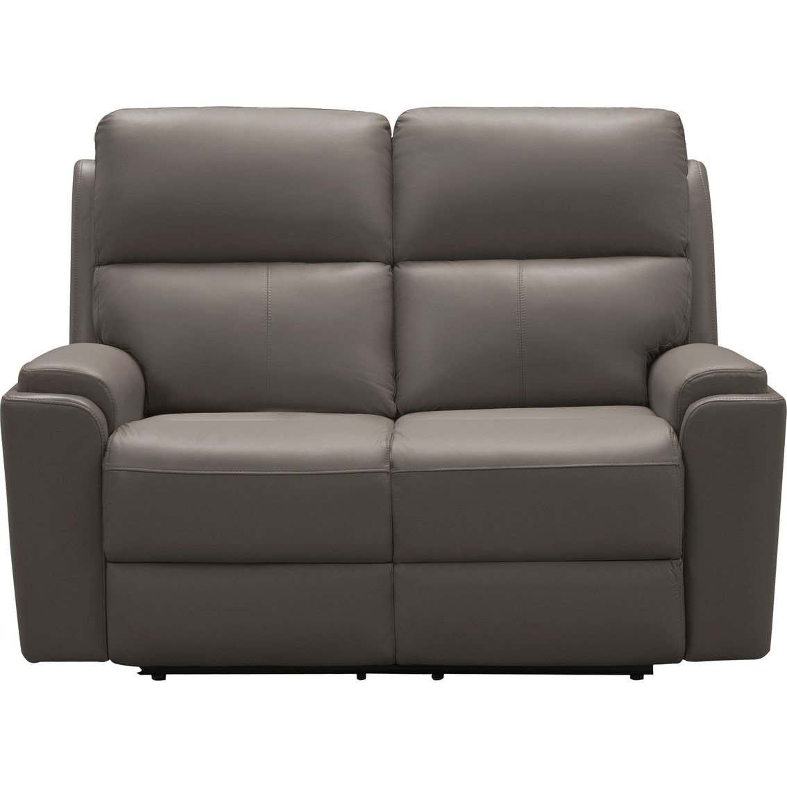Abbyson Jasper Collection Top Grain Leather Reclining Loveseat - Image 4 of 6