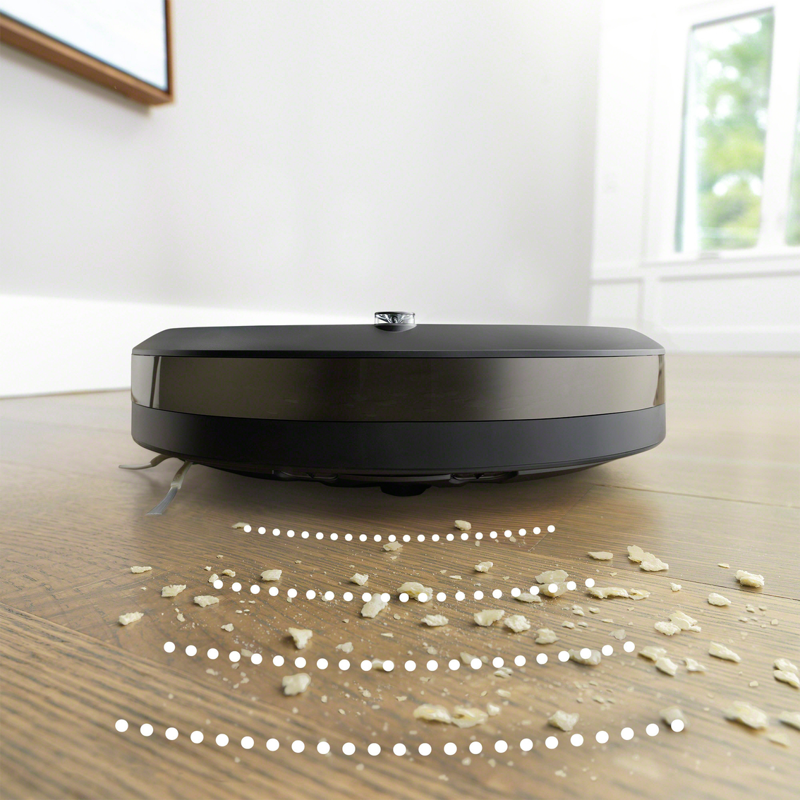 iRobot Roomba i3+ Wi-Fi Connected Robot Vacuum with Automatic Dirt Disposal - Image 8 of 10